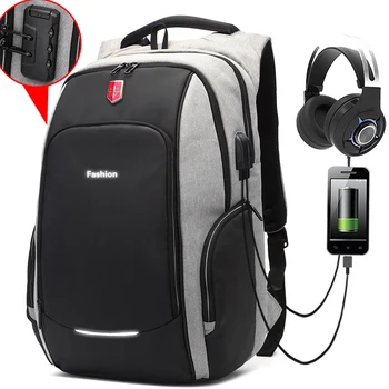 New Anti-thief Fashion Men Backpack Multifunctional Waterproof 15.6 inch Laptop Bag Man USB Charging Travel Backpacks Mochila
New Anti-thief Fashion Men Backpack Multifunctional Waterproof 15.6 inch Laptop Bag Man USB Charging Travel Backpacks Mochila