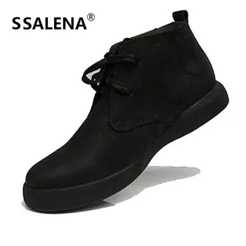 Men Winter Leather Ankle Boots Vintage Fur Plush Warm Snow Boots Casual Lace-Up Non-slip Short Boots AA11698
Men Winter Leather Ankle Boots Vintage Fur Plush Warm Snow Boots Casual Lace-Up Non-slip Short Boots AA11698