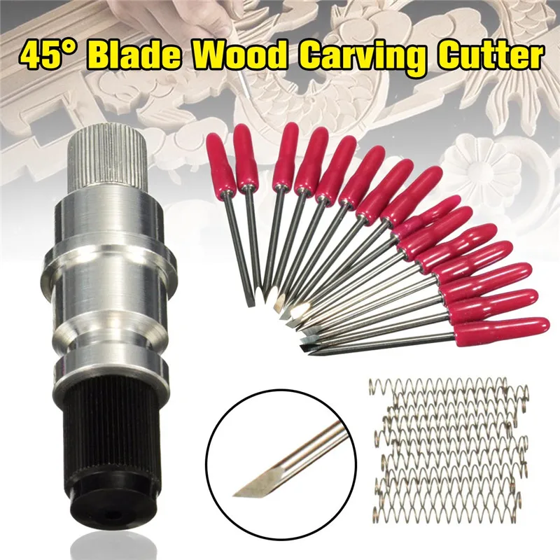 1Pc Cutting Blade Holder For High Hardness Graphtec CB09 silhouette Cameo Holder+15Pcs Blades Vinyl Cutter Plotter 45 Degree
1Pc Cutting Blade Holder For High Hardness Graphtec CB09 silhouette Cameo Holder+15Pcs Blades Vinyl Cutter Plotter 45 Degree