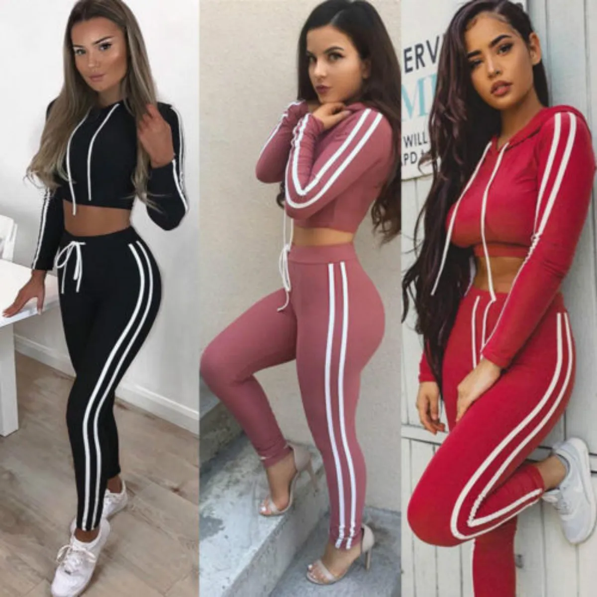 Women Clothes 2018 New Brand Womens Long Sleeve Casual Solid O-Neck Tops Legging Pants Ladies Outfit Set
Women Clothes 2018 New Brand Womens Long Sleeve Casual Solid O-Neck Tops Legging Pants Ladies Outfit Set