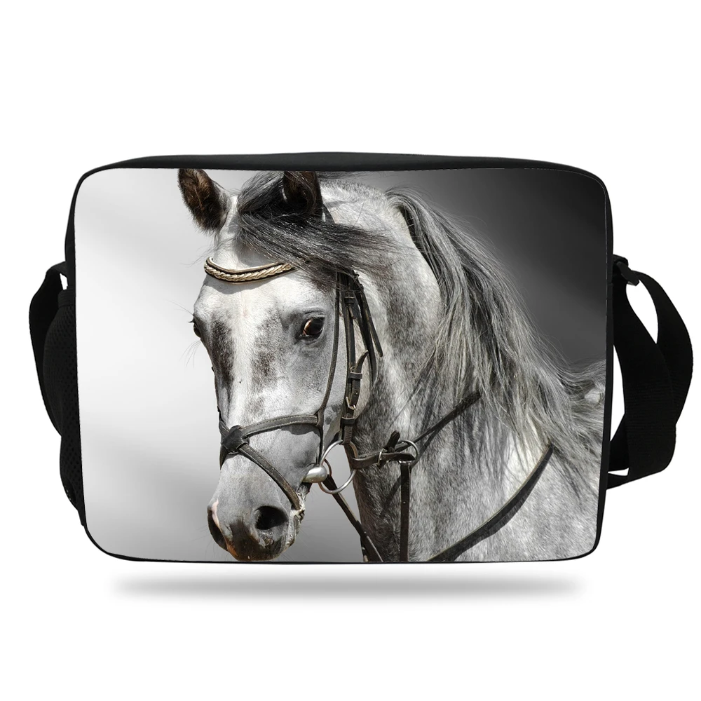 New Style Popular Women Men Shoulder Bag Crossbody Bag Animal Horse Print Messenger Bag For Girls Boys School
New Style Popular Women Men Shoulder Bag Crossbody Bag Animal Horse Print Messenger Bag For Girls Boys School