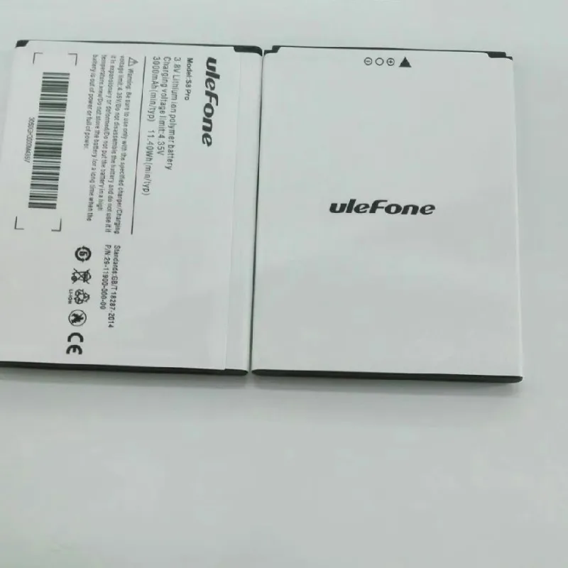 Аккумулятор 3000 мАч для Ulefone S8/S8 Pro/S8PRO батареи + код отслеживания | Мобильные