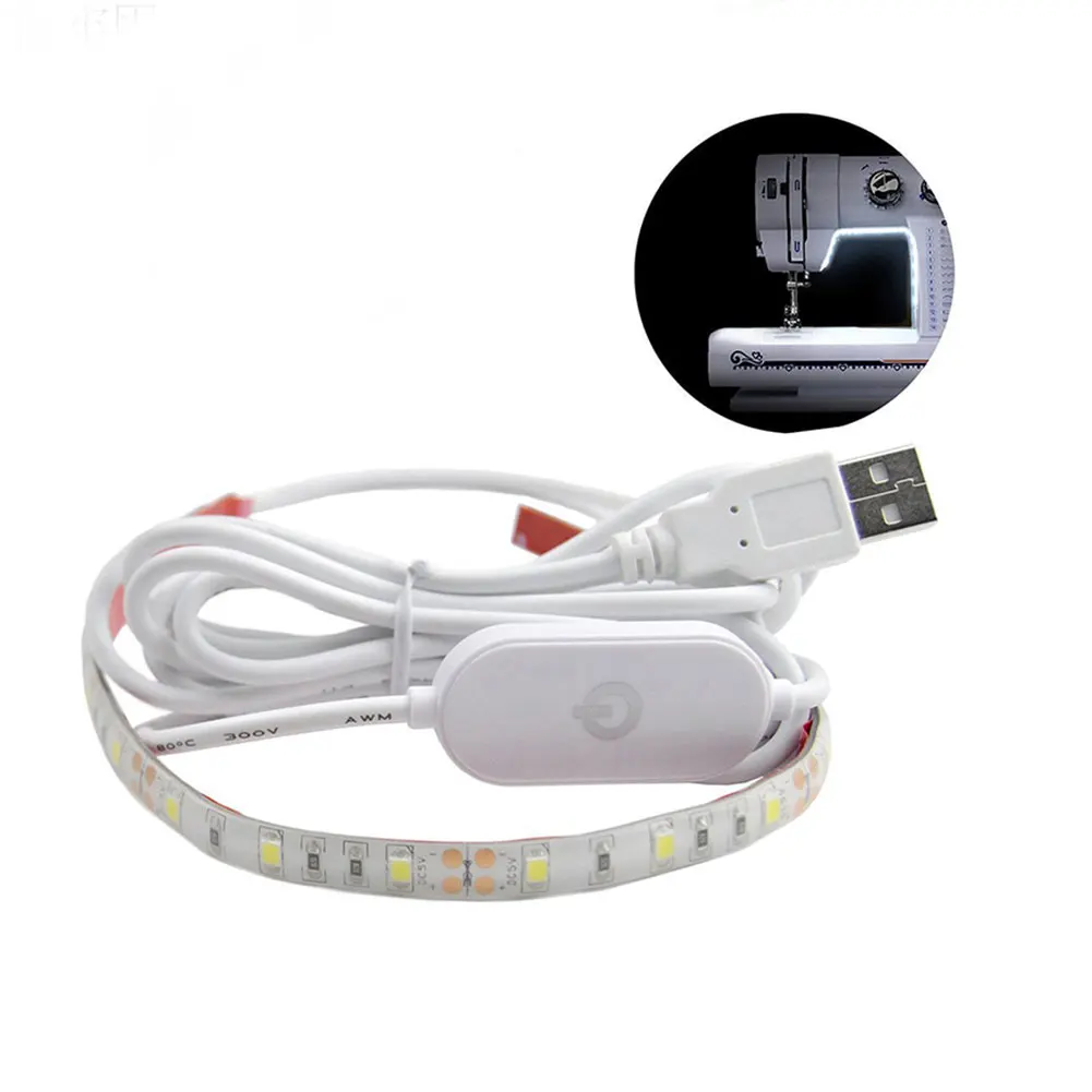 'The Best' Sewing Machine LED Light Strip Lighting kit with Touching Dimmer USB Power Adhesive Tape 889
'The Best' Sewing Machine LED Light Strip Lighting kit with Touching Dimmer USB Power Adhesive Tape 889