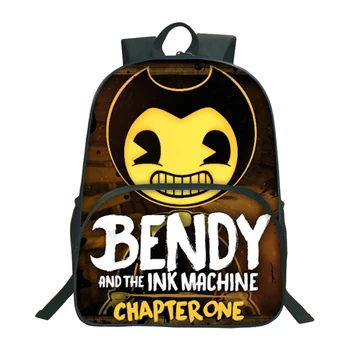 New Arrival Bendy And The Ink Machine Backpack For Teenagers Back To School Bags Student Bookbag Daily Backpack Kids Mochila
New Arrival Bendy And The Ink Machine Backpack For Teenagers Back To School Bags Student Bookbag Daily Backpack Kids Mochila