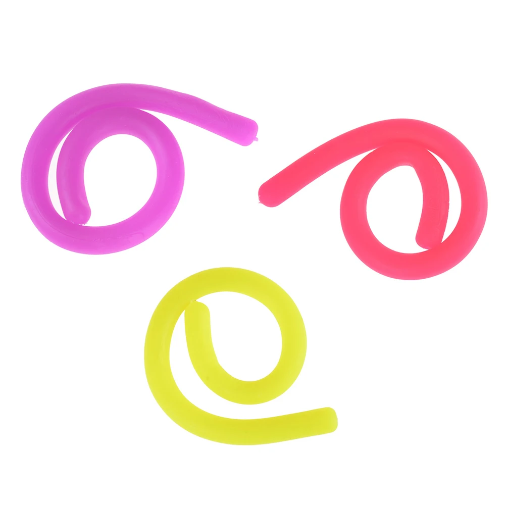Stretchy String Fidget Noodle Autism/ADHD/Anxiety TPR Squeeze Fidget Fiddle Sensory Toy 3 Color Optional
Stretchy String Fidget Noodle Autism/ADHD/Anxiety TPR Squeeze Fidget Fiddle Sensory Toy 3 Color Optional