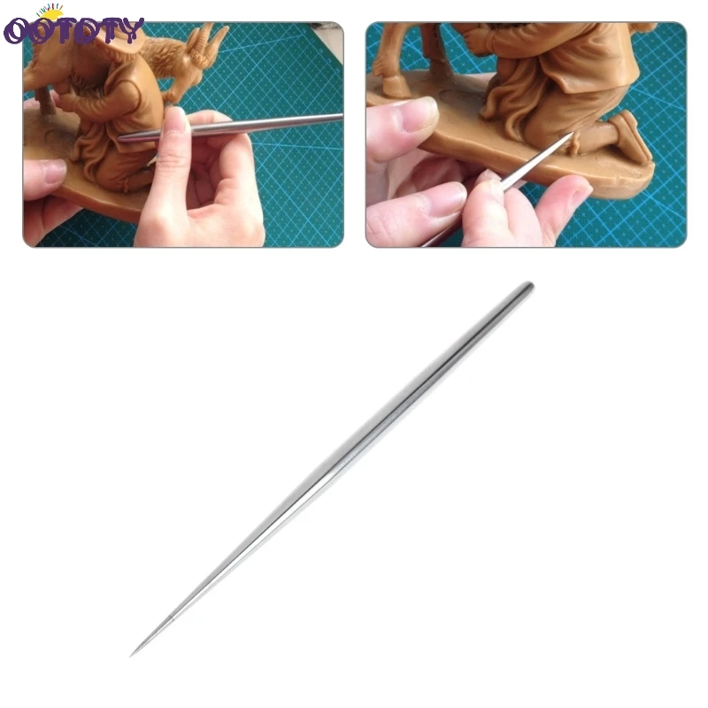 Stainless steel Rod Detail Needles For Pottery Modeling Carving Clay Sculpture Ceramics Tools For Model Cloth Line Texture
Stainless steel Rod Detail Needles For Pottery Modeling Carving Clay Sculpture Ceramics Tools For Model Cloth Line Texture