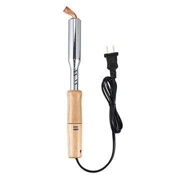 insulated wooden handle electric iron high power soldering iron Household electrician welding electric iron iron soldering iro