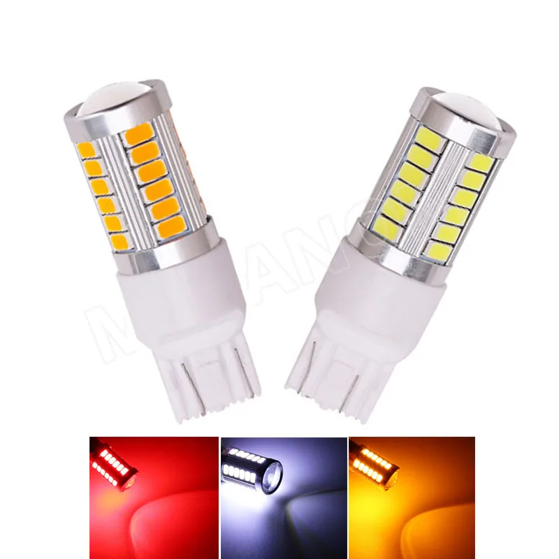 10Pcs T20 7440 7443 Car LED Constant Current Turn Signal Light Bulb Backup Brake Lamp 33SMD 5630 White Red Yellow DC 12V
10Pcs T20 7440 7443 Car LED Constant Current Turn Signal Light Bulb Backup Brake Lamp 33SMD 5630 White Red Yellow DC 12V