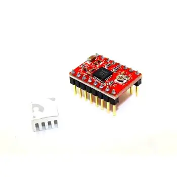 10 pcs 3D printer accessories StepStick A4988 Stepper Motor Driver with Heatsink RAMPS1.4,Sanguinololu
10 pcs 3D printer accessories StepStick A4988 Stepper Motor Driver with Heatsink RAMPS1.4,Sanguinololu