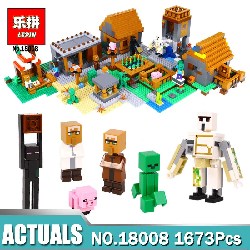 LEPIN 18008 1673pcs My World Series Village Model Building Blocks Bricks Model Compatible legoinglys 21128 Toys for Children
LEPIN 18008 1673pcs My World Series Village Model Building Blocks Bricks Model Compatible legoinglys 21128 Toys for Children