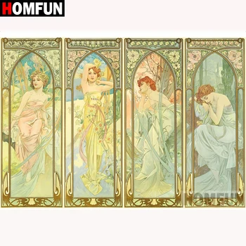 HOMFUN Full Square/Round Drill 5D DIY Diamond Painting "Beauty character" 3D Diamond Embroidery Cross Stitch Home Decor A18657
HOMFUN Full Square/Round Drill 5D DIY Diamond Painting "Beauty character" 3D Diamond Embroidery Cross Stitch Home Decor A18657