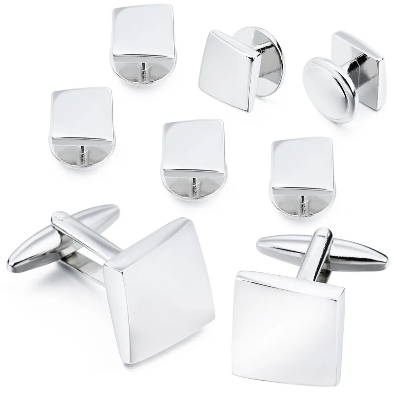 HAWSON Brand Cufflinks and Studs Set Fashion & High Quality Classic Men White Cuff links for Tuxedo Shirt Cuff Links for men
HAWSON Brand Cufflinks and Studs Set Fashion & High Quality Classic Men White Cuff links for Tuxedo Shirt Cuff Links for men
