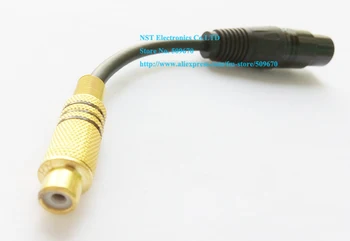 High Quality XLR 3Pin Female to Single Phono Gold Plated RCA Female Coaxial Shield Cable About 15CM/Free Shipping/5PCS
High Quality XLR 3Pin Female to Single Phono Gold Plated RCA Female Coaxial Shield Cable About 15CM/Free Shipping/5PCS
