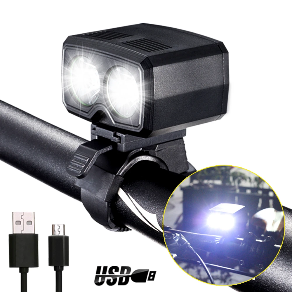Bicycle Lights Waterproof USB Rechargeable Bicycle Light bike cherge headlight Mountain bike riding accessories equipment mini
Bicycle Lights Waterproof USB Rechargeable Bicycle Light bike cherge headlight Mountain bike riding accessories equipment mini