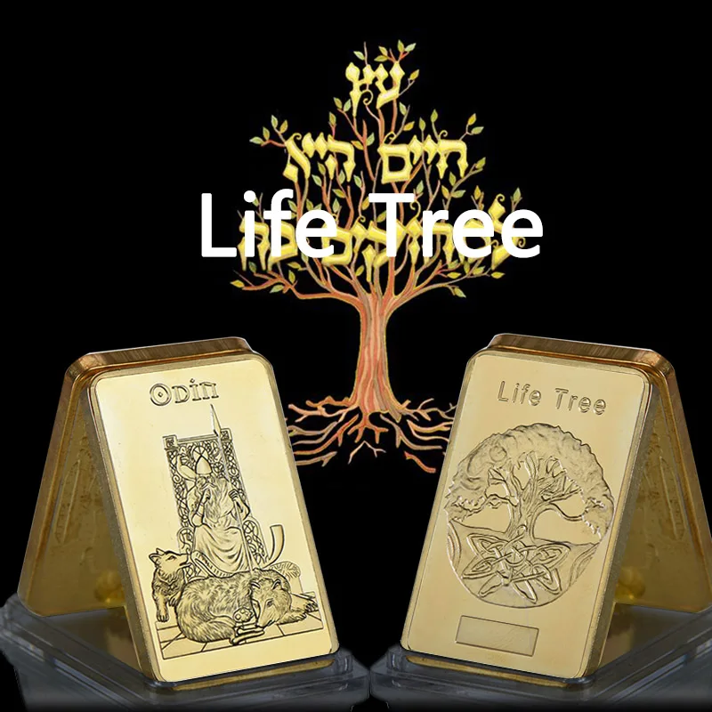 Hot Sale! Tree of Life Retail Rare 1 OZ. Pure Gold Plated Layered Ingot Bullion Bar
Hot Sale! Tree of Life Retail Rare 1 OZ. Pure Gold Plated Layered Ingot Bullion Bar