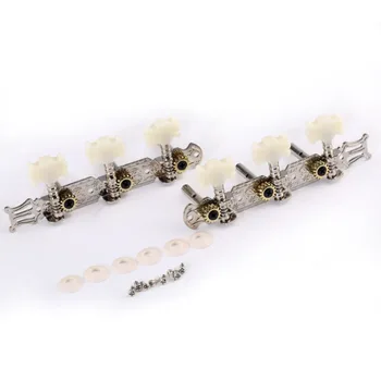Musiclily 3 on a Plate Acoustic Guitar Tuners Tuning keys Pegs Machine Heads Set, Nickel
Musiclily 3 on a Plate Acoustic Guitar Tuners Tuning keys Pegs Machine Heads Set, Nickel