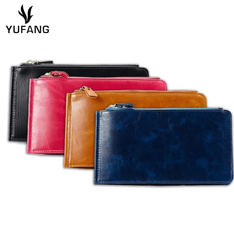 YUFANG Women Card Holder Genuine Leather Card Wallet For Female Brand Cowhide Long Clutch Phone Bag Business Card Case
YUFANG Women Card Holder Genuine Leather Card Wallet For Female Brand Cowhide Long Clutch Phone Bag Business Card Case