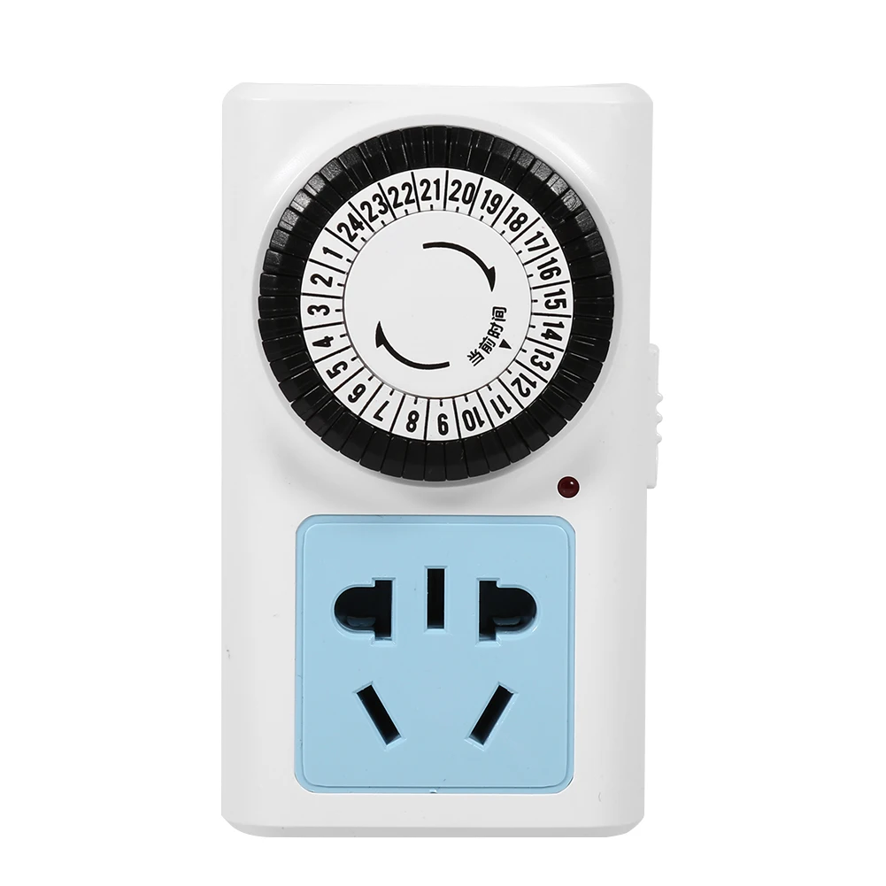 ANENG 24 Hour Electrical Mechanical Wall Plug Switch Energy-saving Timer Socket Indoor Home Use
ANENG 24 Hour Electrical Mechanical Wall Plug Switch Energy-saving Timer Socket Indoor Home Use