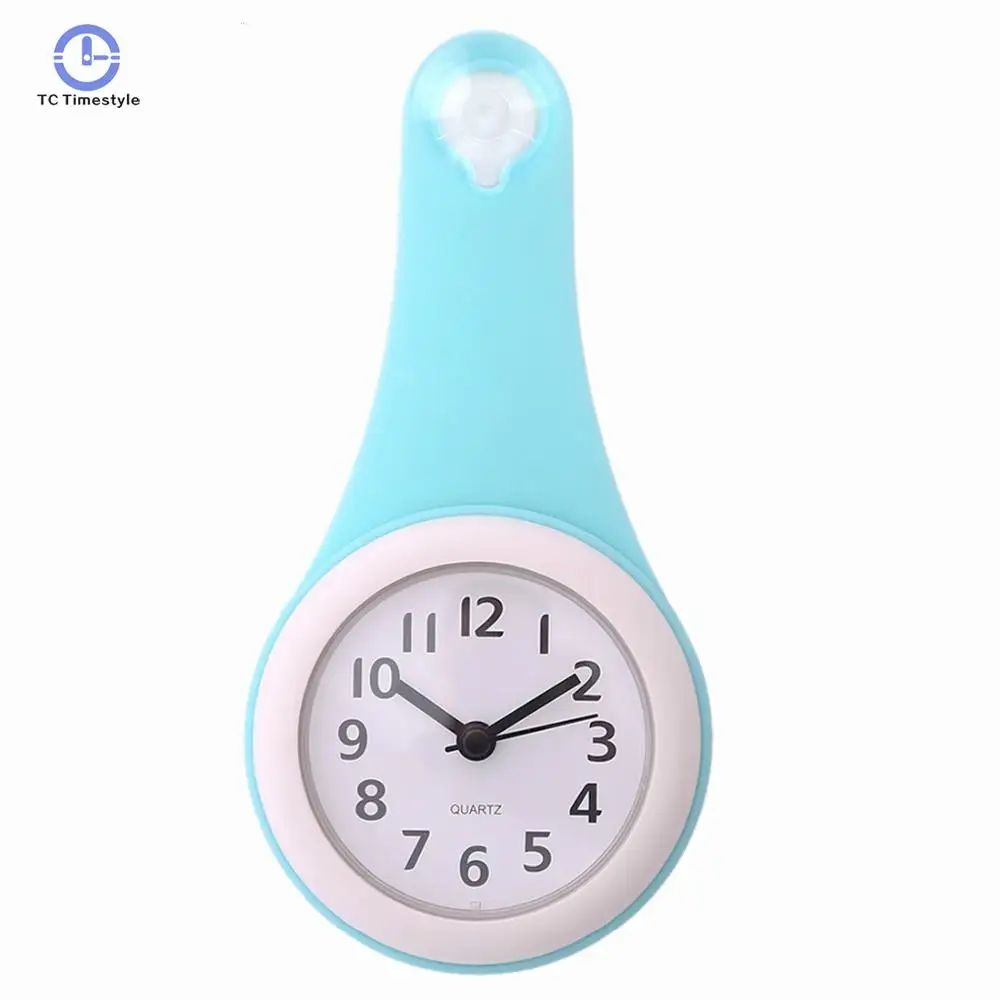 Wall Clock Waterproof Silent Multifunction Creative Shower Wall Clocks Home Decor With Sucker Kitchen Bathroom Watches
Wall Clock Waterproof Silent Multifunction Creative Shower Wall Clocks Home Decor With Sucker Kitchen Bathroom Watches