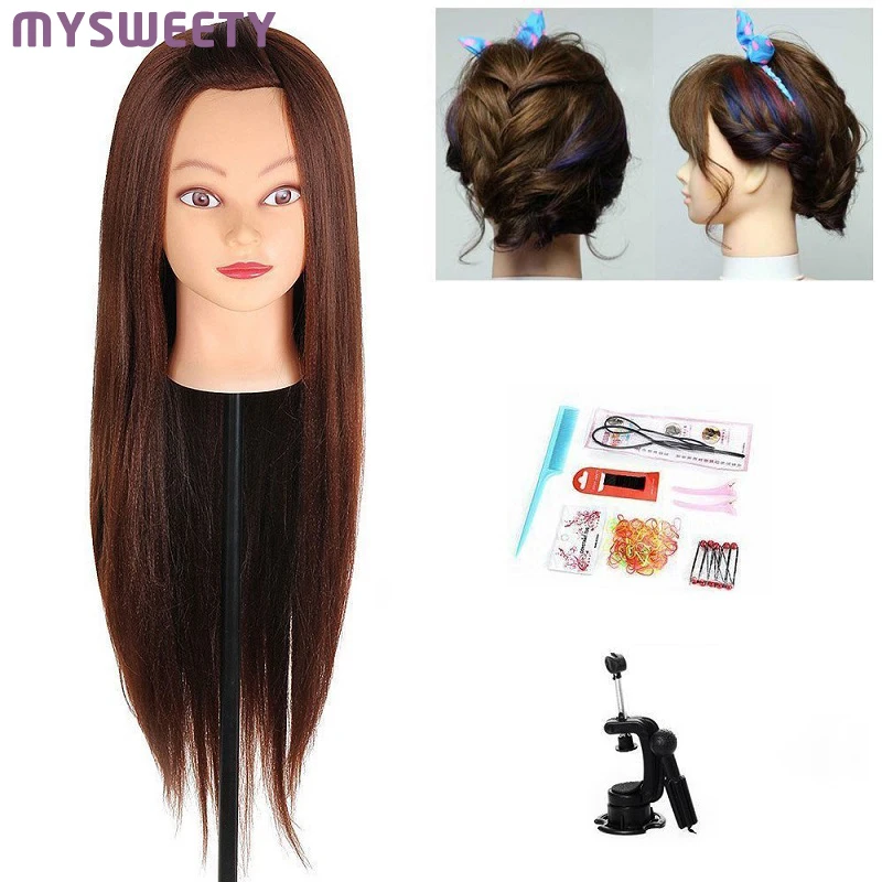 Professional 75cm Hairdressing Dolls Head Female Mannequin Hairdressing Styling Training Practice Head Mannequin Head
Professional 75cm Hairdressing Dolls Head Female Mannequin Hairdressing Styling Training Practice Head Mannequin Head