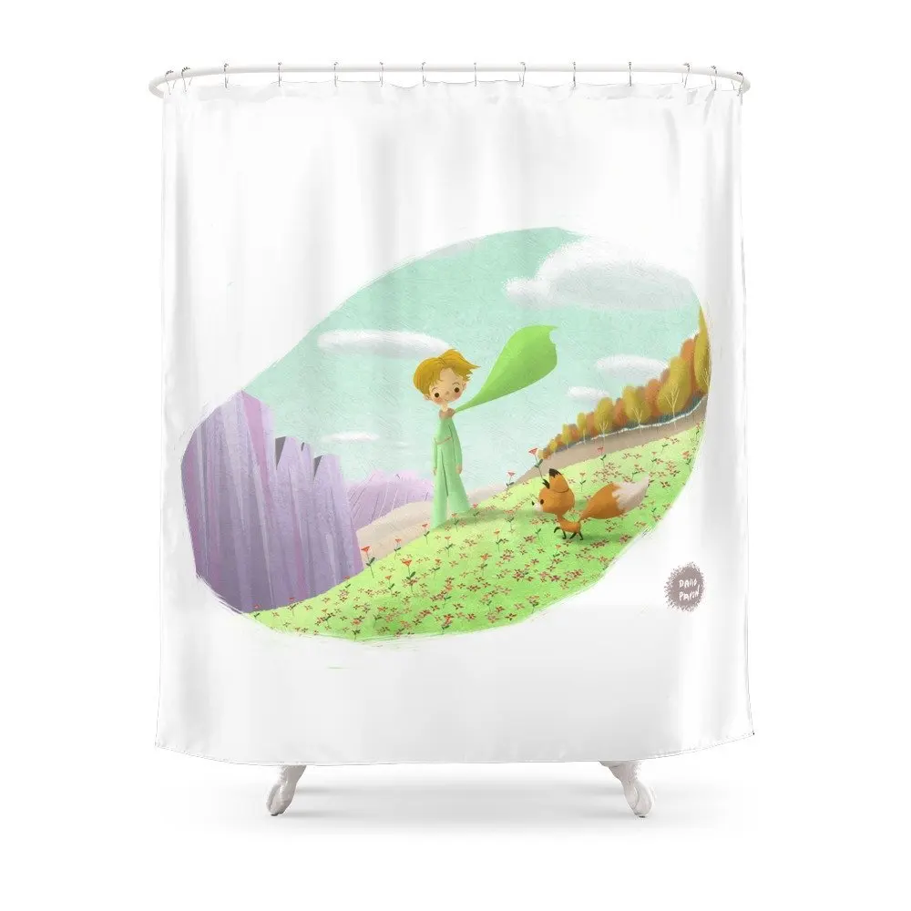LITTLE PRINCE Shower Curtain Waterproof Polyester Fabric Bathroom Accessories Shower Curtains
LITTLE PRINCE Shower Curtain Waterproof Polyester Fabric Bathroom Accessories Shower Curtains