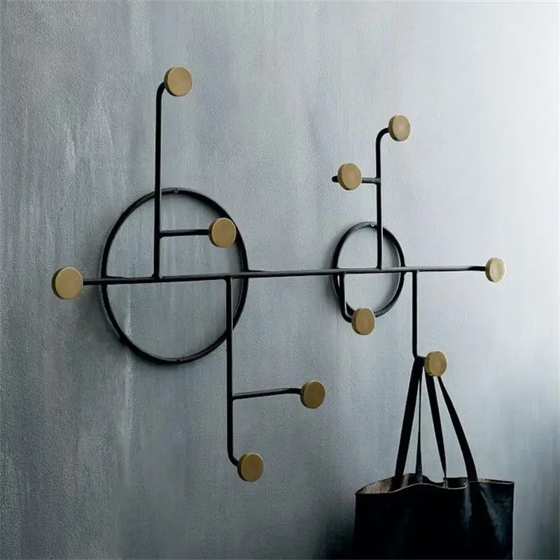 2018 Time-limited New Arrival Wall Shelf Iron Wall Clothes Hook Jewelry Hanging Rack Bag Key Decorative Metal Coat And Cap
2018 Time-limited New Arrival Wall Shelf Iron Wall Clothes Hook Jewelry Hanging Rack Bag Key Decorative Metal Coat And Cap