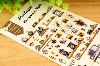 New 1 pcs/pack vintage european style PET sticker Scrapbooking Decoration label Wholesale
New 1 pcs/pack vintage european style PET sticker Scrapbooking Decoration label Wholesale