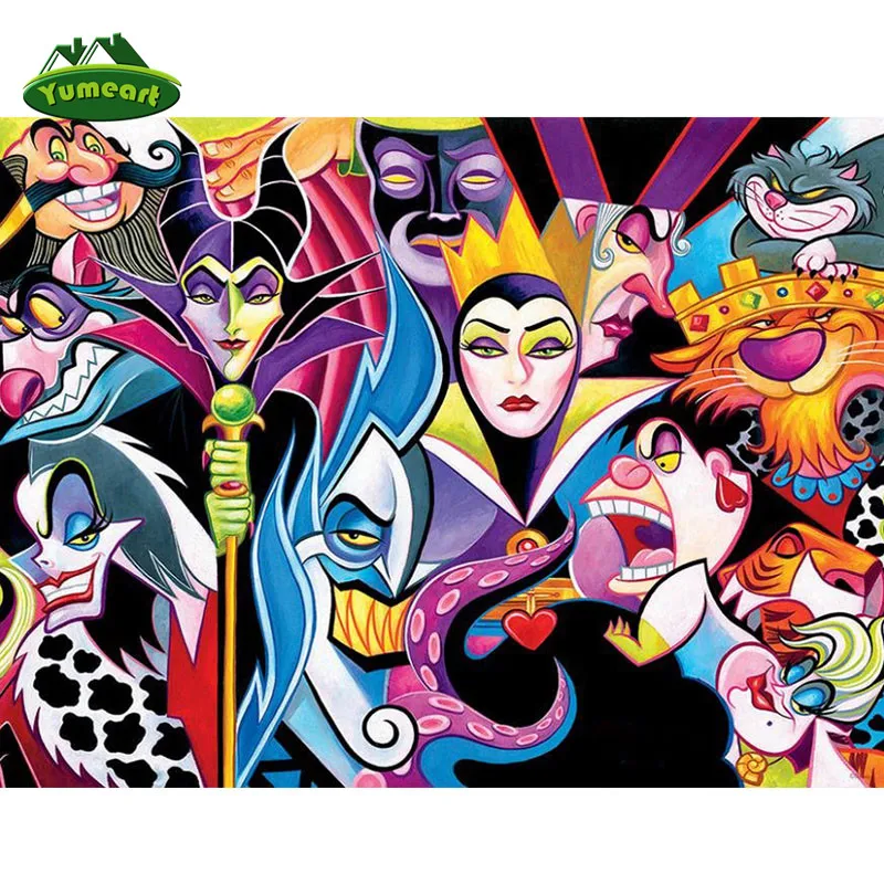 YUMEART Home Decor Square 5D DIY Diamond Painting Cross Stitch Villains Witch Party Diamond Mosaic Embroidery Home Creative Gift
YUMEART Home Decor Square 5D DIY Diamond Painting Cross Stitch Villains Witch Party Diamond Mosaic Embroidery Home Creative Gift