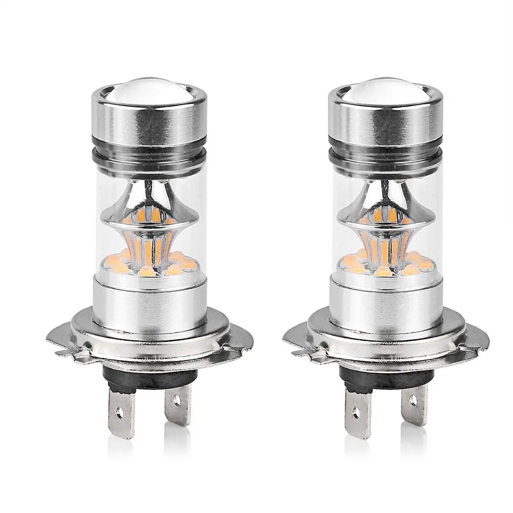 High Quality 2X H7 100W Autorocking LED Fog Tail Driving Car Head Light Lamp Bulb White Super Bright
High Quality 2X H7 100W Autorocking LED Fog Tail Driving Car Head Light Lamp Bulb White Super Bright