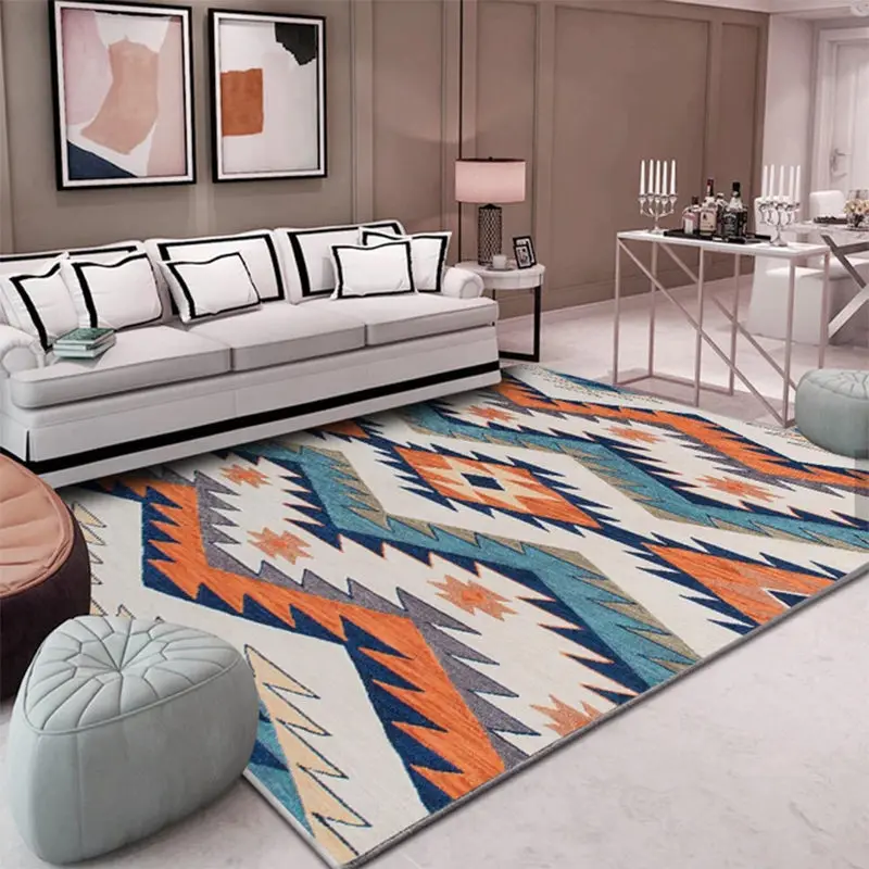 Geometric Bedroom Rugs Big Size 200x300CM Living Room Carpet Rectangle Coffee Table Pastoral Decoration Non-slip Mat
Geometric Bedroom Rugs Big Size 200x300CM Living Room Carpet Rectangle Coffee Table Pastoral Decoration Non-slip Mat