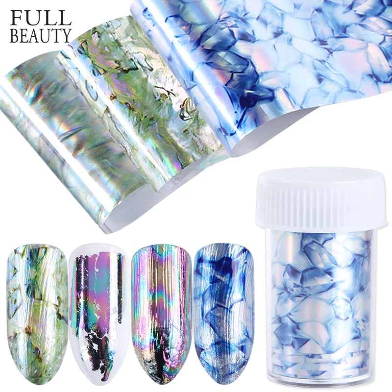 1pcs Shell Starry Nail Foil Sticker 4*100cm Marble Holo Chameleon Transfer Stickers Manicure Gradient Green Nail Art Decal CH999
1pcs Shell Starry Nail Foil Sticker 4*100cm Marble Holo Chameleon Transfer Stickers Manicure Gradient Green Nail Art Decal CH999