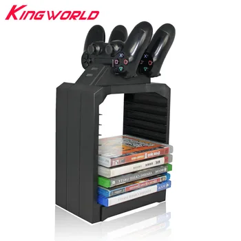 DiscStorage Multifunctional Universal Games Disc Storage Tower for Xbox One for PS4 controller with stand dock charger 
DiscStorage Multifunctional Universal Games Disc Storage Tower for Xbox One for PS4 controller with stand dock charger