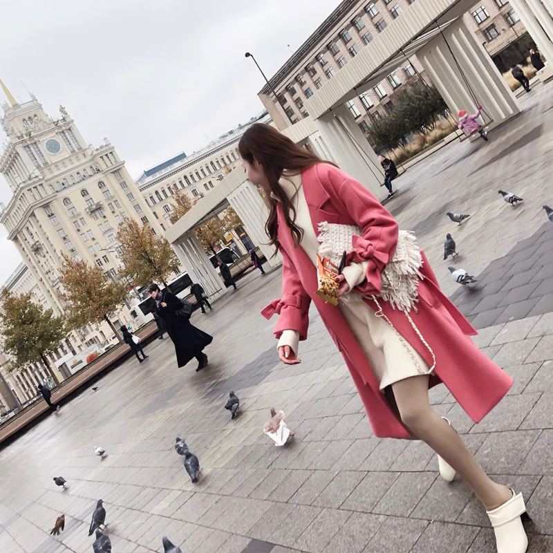 Mishow women wool coat 2018 Winter women casual long sleeve turn down collar overcoat ladies solid outerwear MX17D9637
Mishow women wool coat 2018 Winter women casual long sleeve turn down collar overcoat ladies solid outerwear MX17D9637