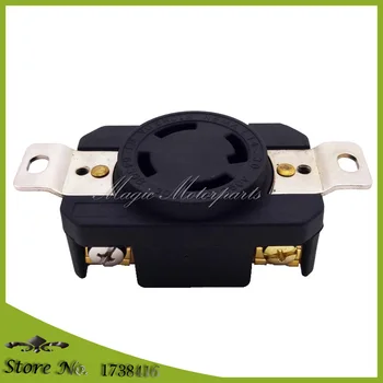 4 Prong Receptacle Gasoline Generator Twist Lock Socket 30AMP 125/250V NEMA L14-30R
4 Prong Receptacle Gasoline Generator Twist Lock Socket 30AMP 125/250V NEMA L14-30R