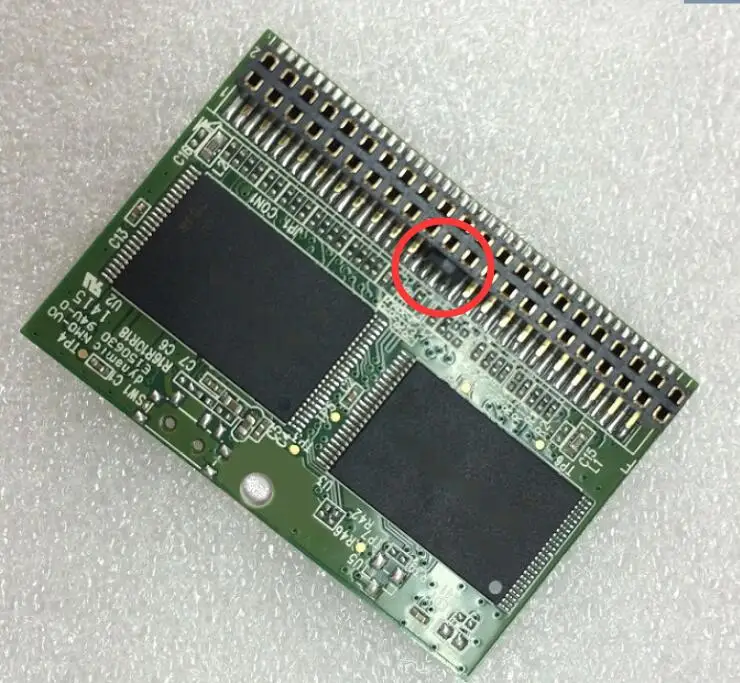 Флэш-накопитель HDOM-4GB-44 4G 44p IDE на модуле DOM Electronic 4GB 44 контакта для промышленного ПК