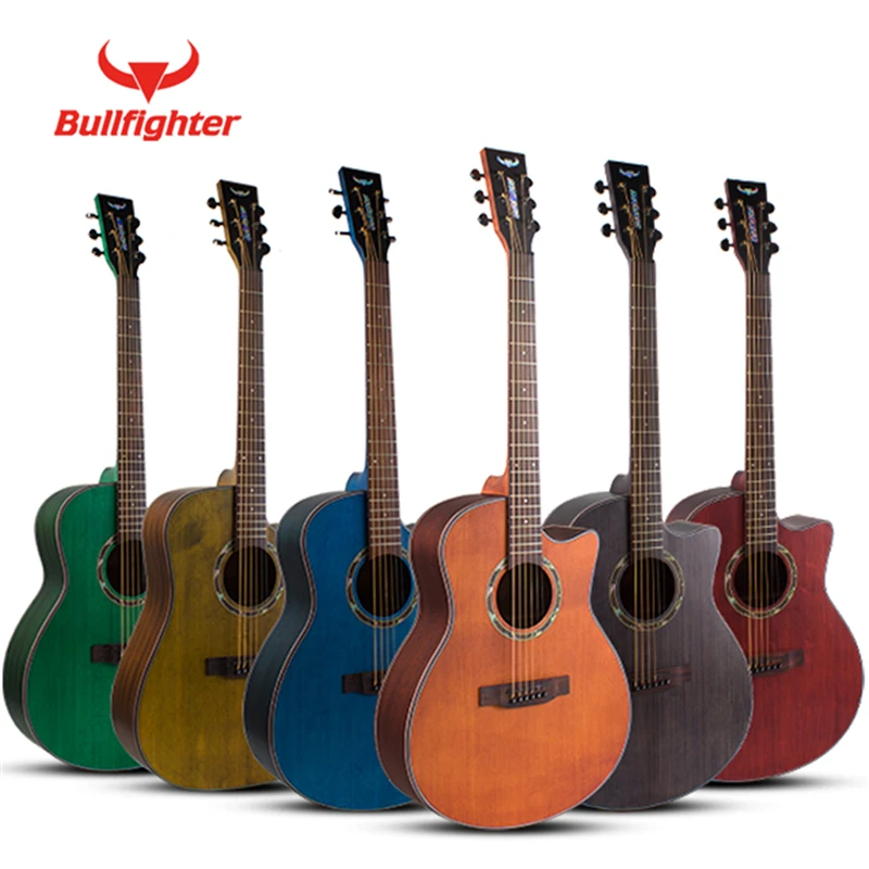 Bullfighter D1 41 inch Performance Acoustic Guitar Closed Agate Knob Wood Folk Guitar Musical Instrument
Bullfighter D1 41 inch Performance Acoustic Guitar Closed Agate Knob Wood Folk Guitar Musical Instrument