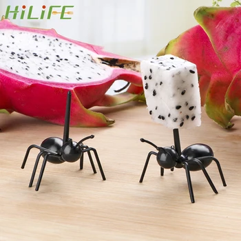 HILIFE Snack Cake Dessert Forks Multiple Use Tableware 12pcs/set Food Grade ABS Reusable Fruit Fork Kawaii Ant Fruit Fork
HILIFE Snack Cake Dessert Forks Multiple Use Tableware 12pcs/set Food Grade ABS Reusable Fruit Fork Kawaii Ant Fruit Fork
