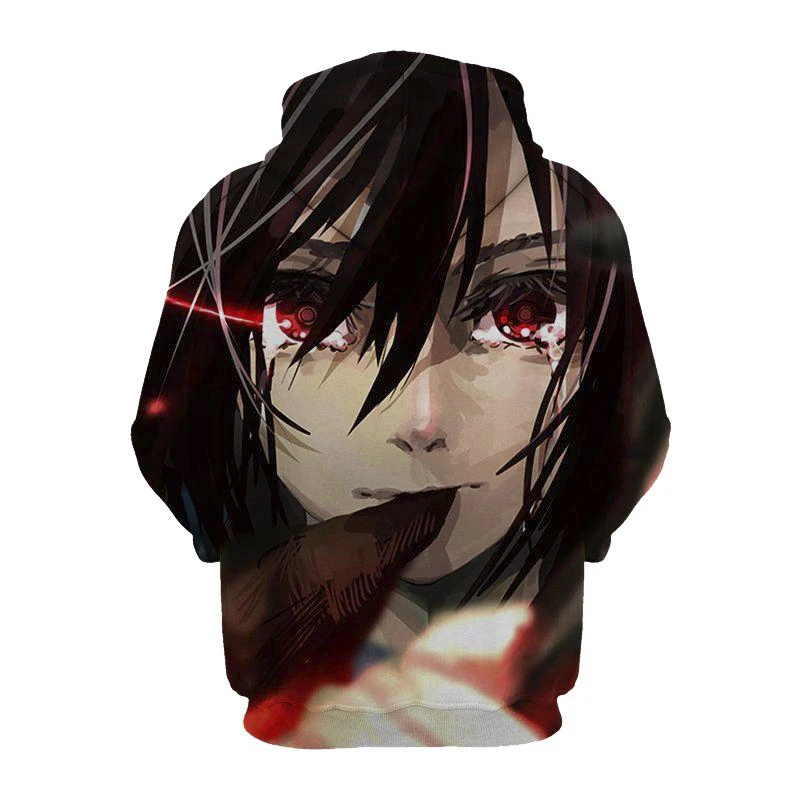 Waliicorners Anime Hoodies Mens Attack on Titan Hoodies Levi Sweatshirt Couple Tops Streetwear 33