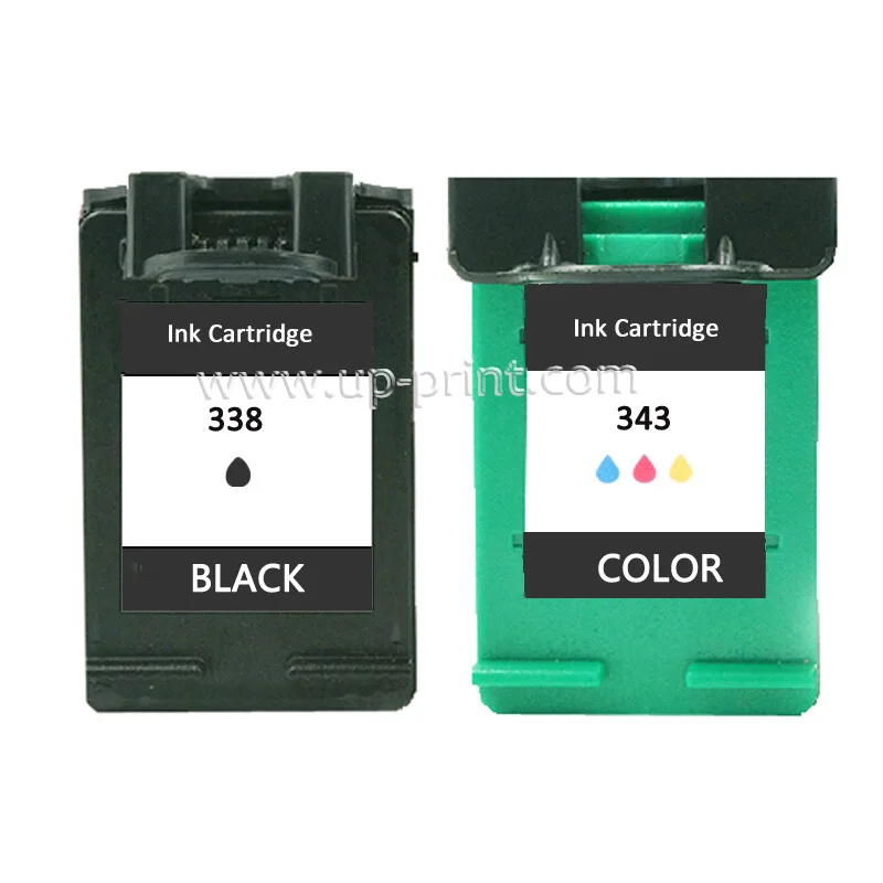 UP 2pk replacement For HP 338 343 Ink Cartridge for HP338 343 PSC 1507/ 1510/ 1600/ 1610/ 1610v/ 1610xi/ 2350/ 2355 printers
UP 2pk replacement For HP 338 343 Ink Cartridge for HP338 343 PSC 1507/ 1510/ 1600/ 1610/ 1610v/ 1610xi/ 2350/ 2355 printers