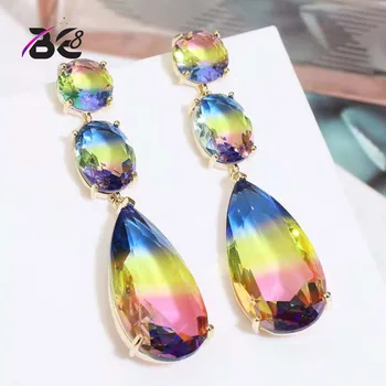 Be 8 New Fashion Multicolour Cubic Zirconia Square Shape Wedding Big Earrings for Women Fashion Jewelry Brincos E823
Be 8 New Fashion Multicolour Cubic Zirconia Square Shape Wedding Big Earrings for Women Fashion Jewelry Brincos E823
