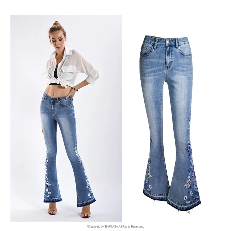 2019 Summer Pants High Waist Flare Jeans Boyfriend Jeans For Women Bell Bottom Denim Skinny Jeans Woman Female Wide Leg Pants
2019 Summer Pants High Waist Flare Jeans Boyfriend Jeans For Women Bell Bottom Denim Skinny Jeans Woman Female Wide Leg Pants
