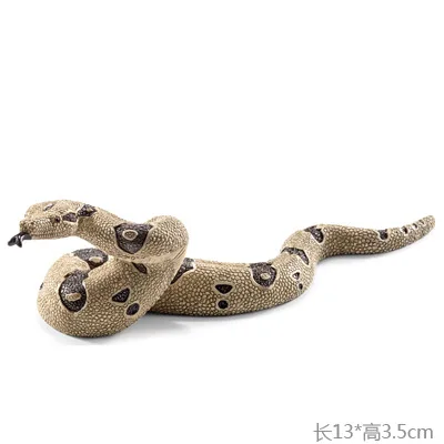 Original Simulation Animal Figurine Model Toy Andalusian Boa constrictor Snake Figure Doll PVC Collectible Figure Education Toy
Original Simulation Animal Figurine Model Toy Andalusian Boa constrictor Snake Figure Doll PVC Collectible Figure Education Toy