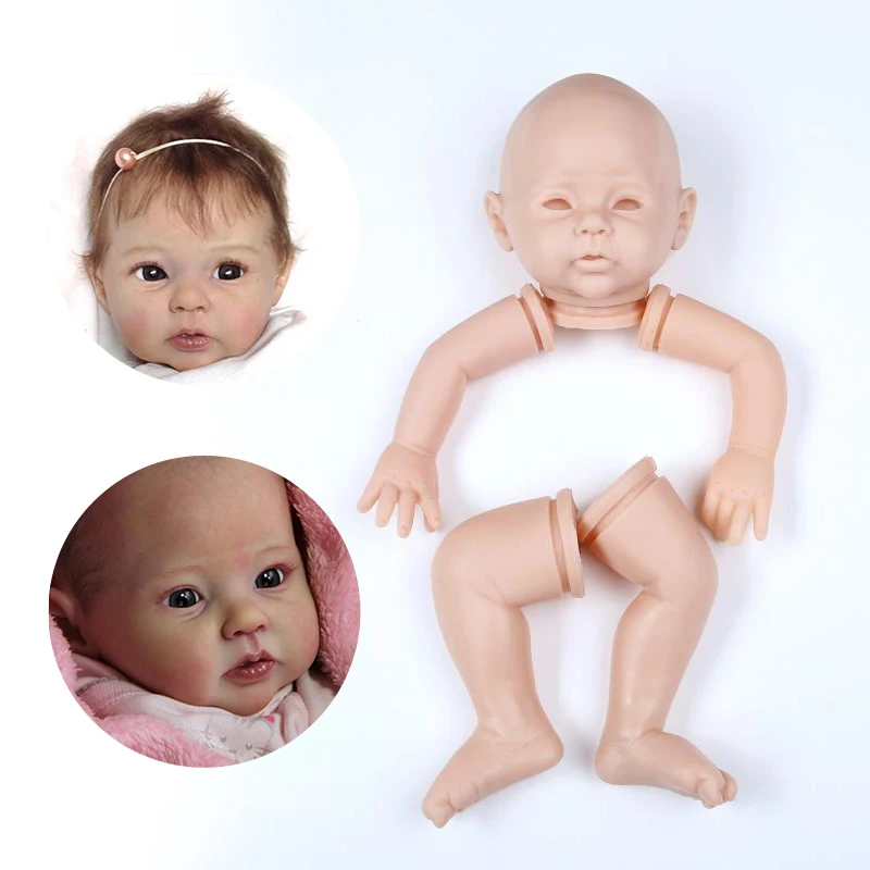 NPKCOLLECTION Reborn Baby Doll Kit DIY Silicone Vinyl Soft Head 3/4 Arms Full Legs Lifelike Reborn Babies Dolls Accessories
NPKCOLLECTION Reborn Baby Doll Kit DIY Silicone Vinyl Soft Head 3/4 Arms Full Legs Lifelike Reborn Babies Dolls Accessories