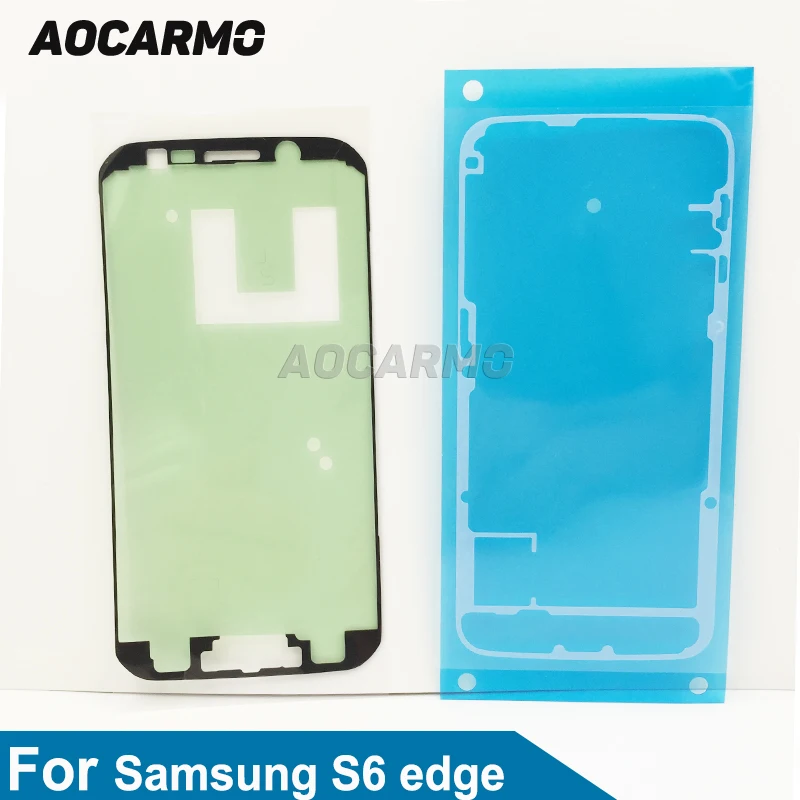 Aocarmo LCD Display Screen Sticker Back Battery Adhesive Full Set For Samsung S6 Edge Replacement
Aocarmo LCD Display Screen Sticker Back Battery Adhesive Full Set For Samsung S6 Edge Replacement