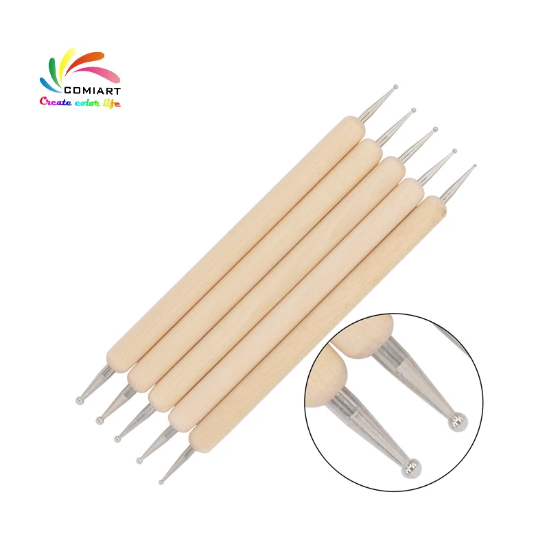Ball Styluses Tool for Embossing Pattern Clay Sculpting Modeling Making Polymer Clay Tool Kit Pottery Ceramic Tools
Ball Styluses Tool for Embossing Pattern Clay Sculpting Modeling Making Polymer Clay Tool Kit Pottery Ceramic Tools