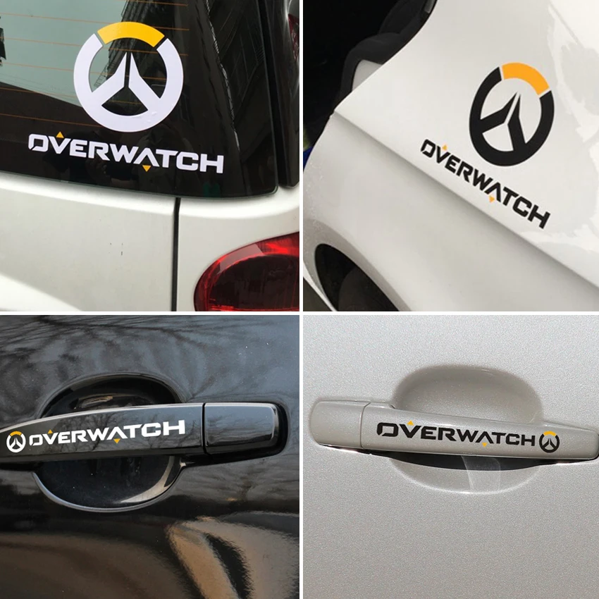 Светоотражающая наклейка для Overwatch D.VA кролик игра наклейки DVA аксессуары