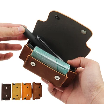 Luxury Portable Leather Case Accessories Carrying Bag Clip-on Hangable Cover For IQOS 3.0
Luxury Portable Leather Case Accessories Carrying Bag Clip-on Hangable Cover For IQOS 3.0