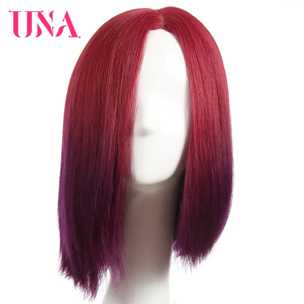 UNA Brazilian Straight Human Hair Wig 12" Half Hand Tied BOB Wigs Non-Remy Hair Color #1 #1B #2 #4 #27 #30 #33 #2/33 
UNA Brazilian Straight Human Hair Wig 12" Half Hand Tied BOB Wigs Non-Remy Hair Color #1 #1B #2 #4 #27 #30 #33 #2/33
