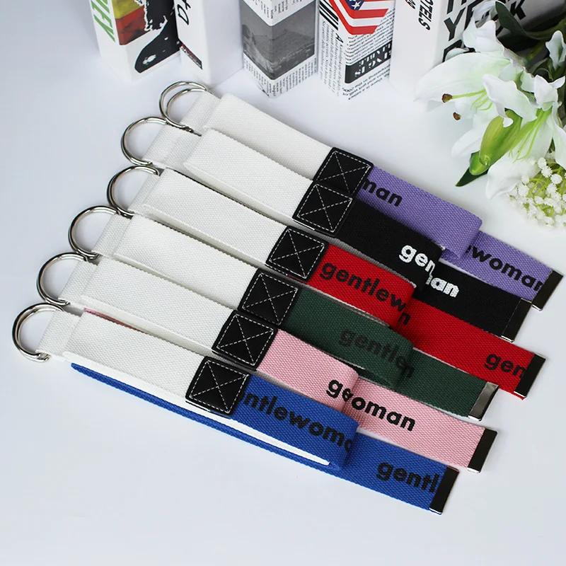 Fashion Canvas Harajuku Belts for Women Metal Double D Buckle Waistband Korean Casual Letter Printed Jeans Waist Belt 2019 New
Fashion Canvas Harajuku Belts for Women Metal Double D Buckle Waistband Korean Casual Letter Printed Jeans Waist Belt 2019 New
