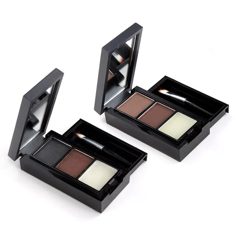 3 Colors Professional Eye Shadow Powders With Mirror Brush Eye Brow Makeup Eyebrow Powder Waterproof Eyebrow Wax Palette SK
3 Colors Professional Eye Shadow Powders With Mirror Brush Eye Brow Makeup Eyebrow Powder Waterproof Eyebrow Wax Palette SK